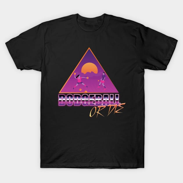 Dodgeball or Die T-Shirt by Annabalynne